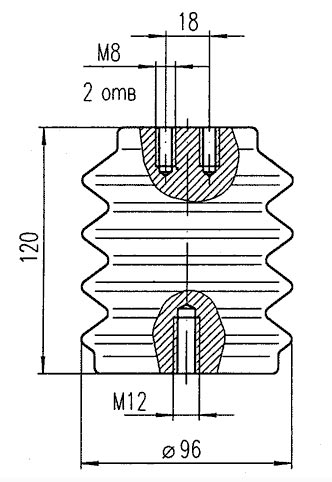Изолятор ИОР-10-3,75 У3