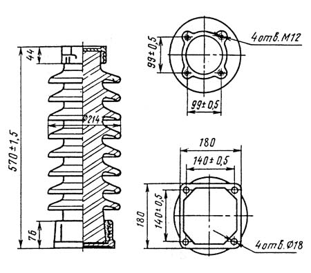 Изолятор ИОС-35-500-03 УХЛ1