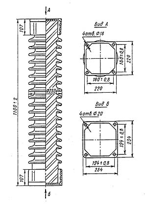 Изолятор ИОС-110-2000 УХЛ1