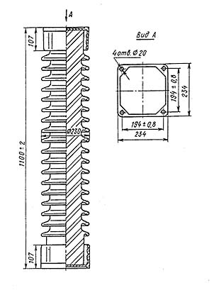 Изолятор ИОС-110-2000-01 УХЛ1