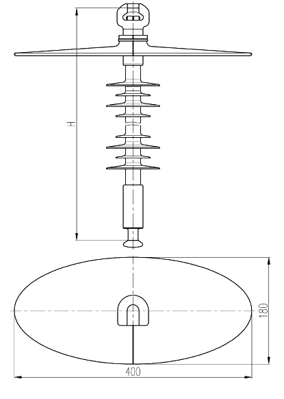 Изолятор ЛКК-70/10-IV