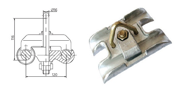 Зажим 2ПГН-5-1