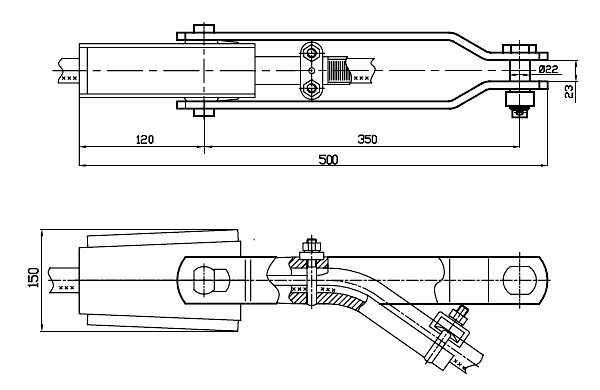 Зажим НК-120/18-21,6
